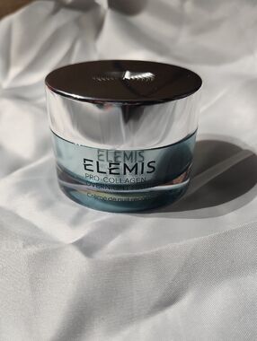 ELEMIS Pro-Collagen Overnight Mask - silver & blue jar